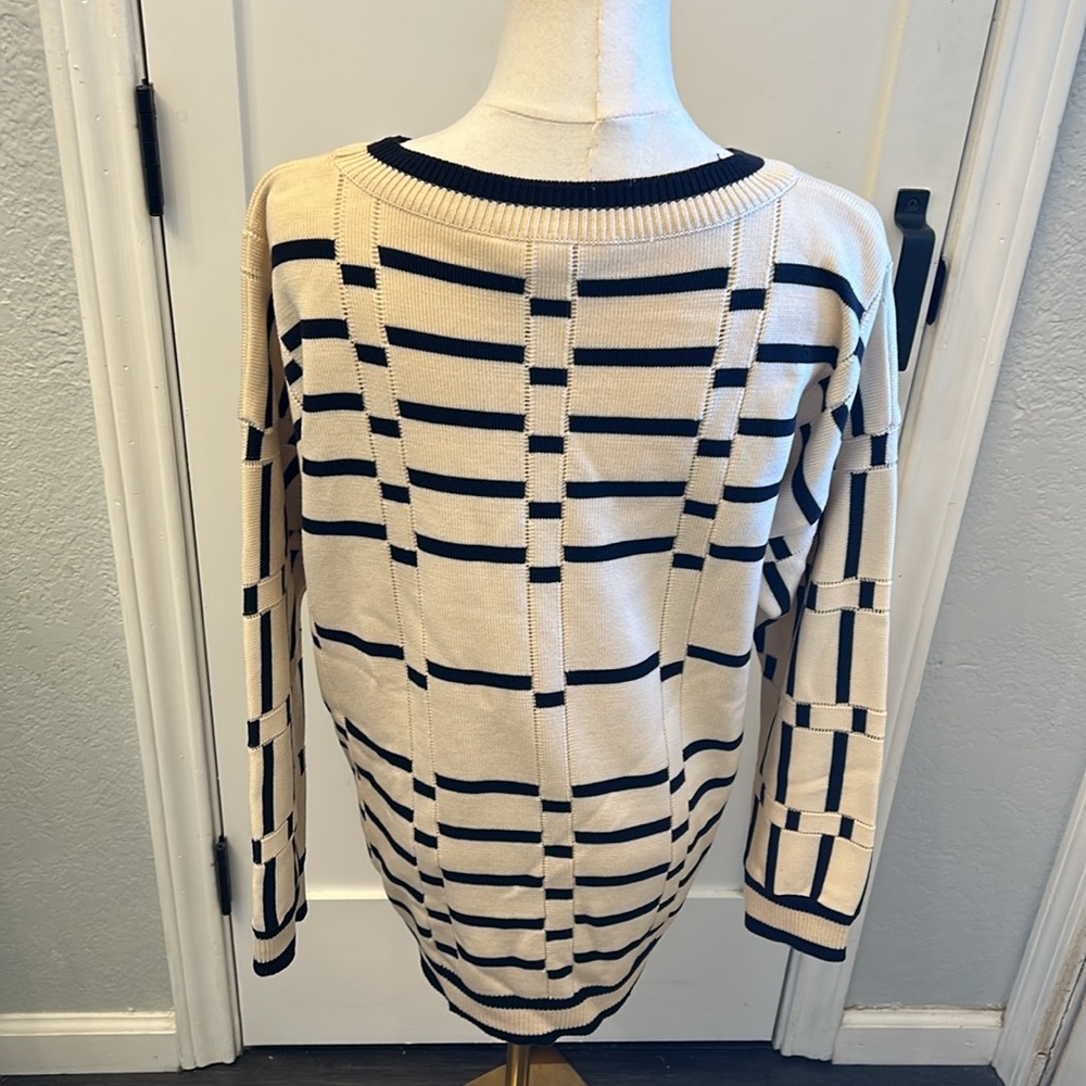 Vintage Escada Nautical Sweater - Picture 4 of 9
